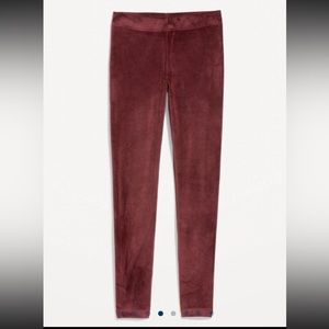 Velour leggings by Old Navy